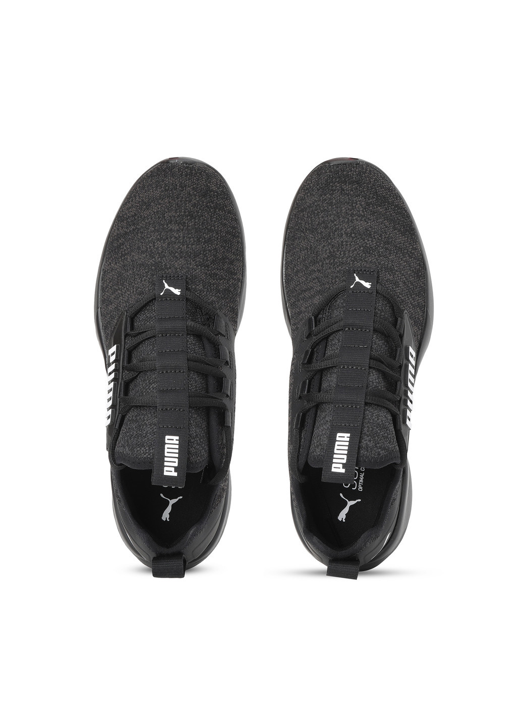 Чорні всесезон кросівки retaliate knit men's running shoes Puma