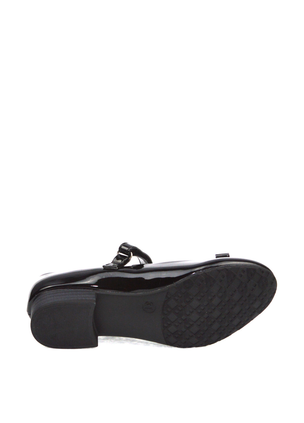 Черные туфли на низком каблуке Clibee