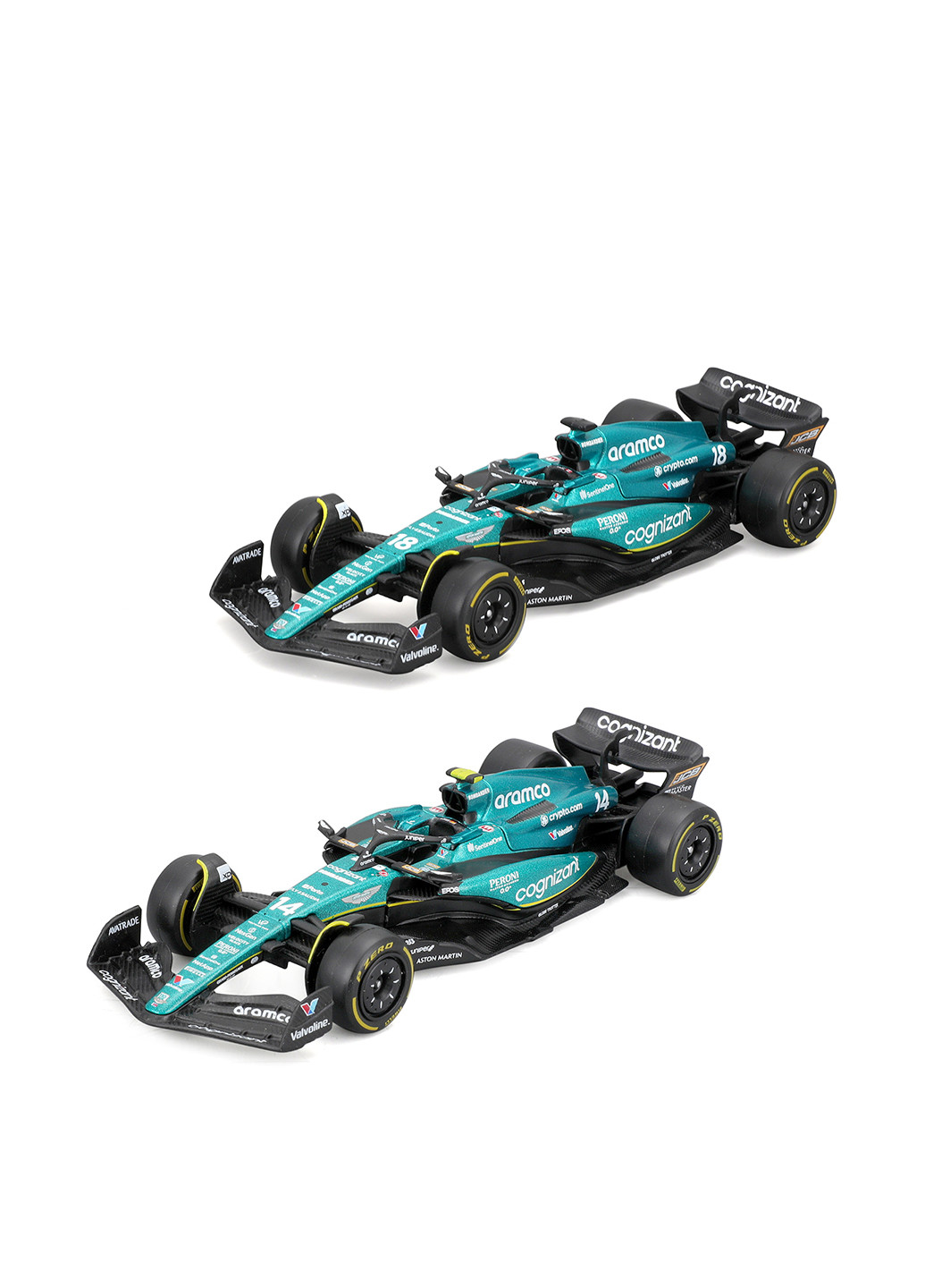 Автомодель Aston Martin AMR23 (1:43), 6,35х13,97х7 см Bburago (303498542)