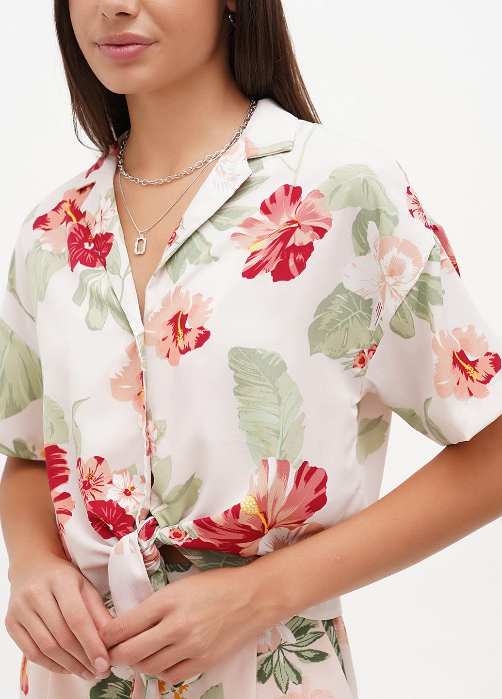 Розовая блуза Terranova