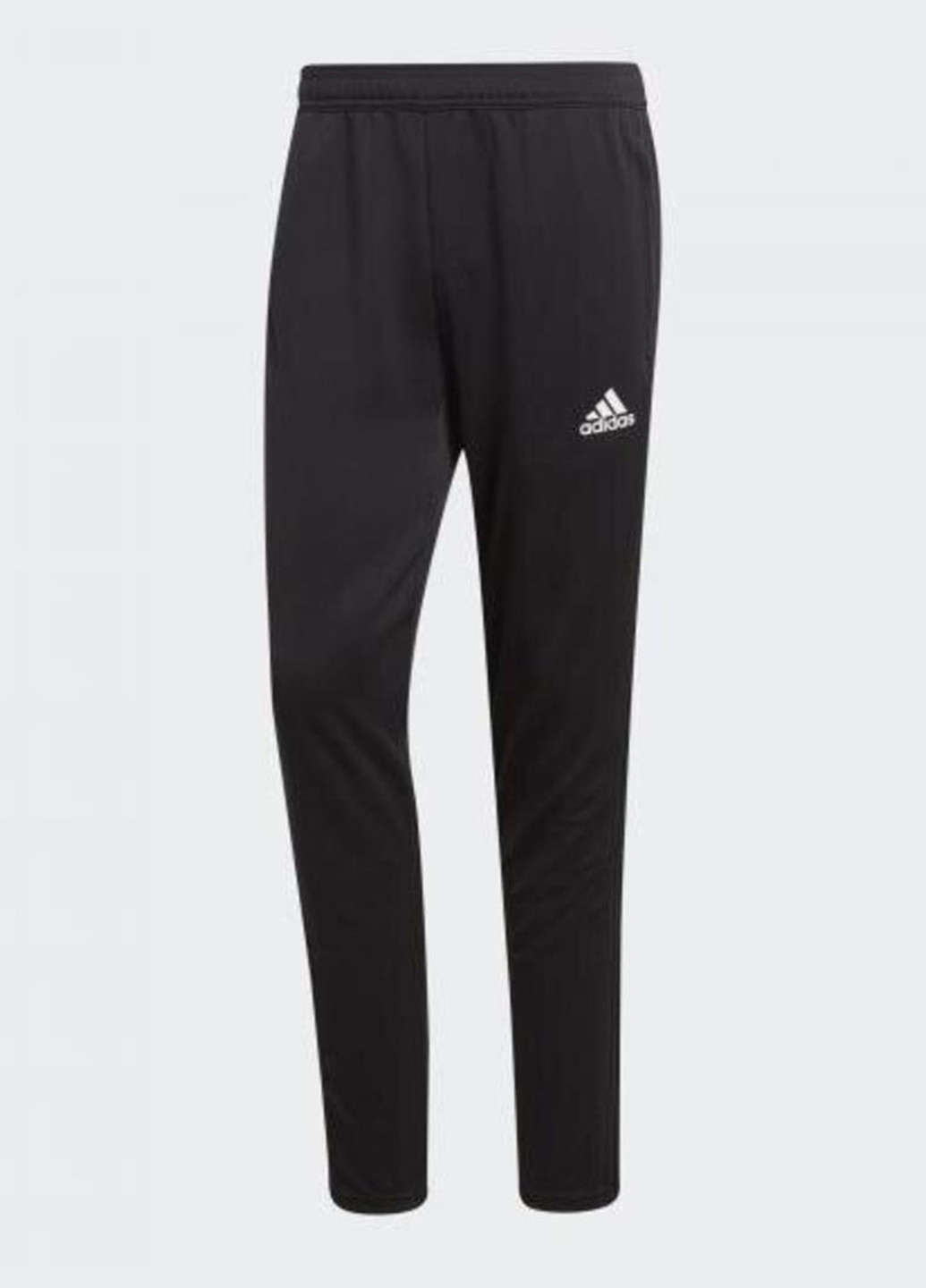 Черные спортивные демисезонные зауженные брюки adidas