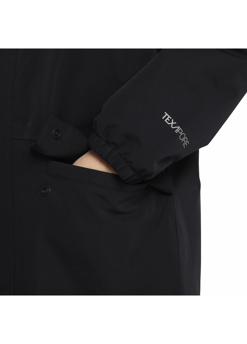 Чорна демісезонна куртка Jack Wolfskin A65314_6000