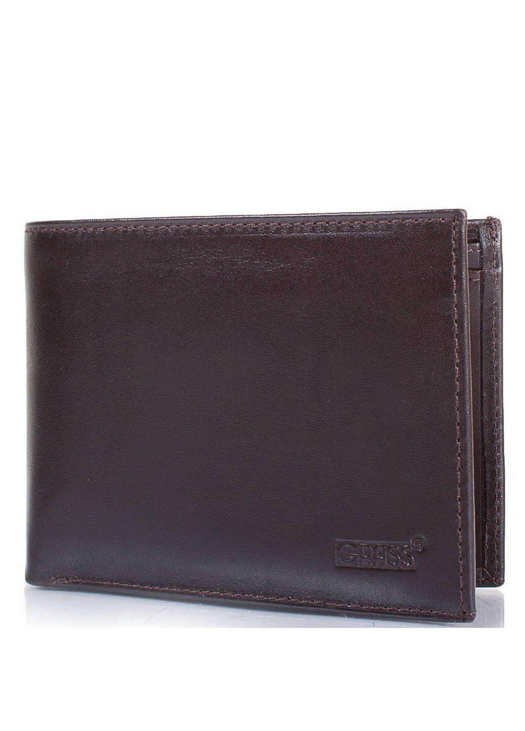 Кожаное портмоне мужское 12х9,5х2,5 см Grass (206672628)