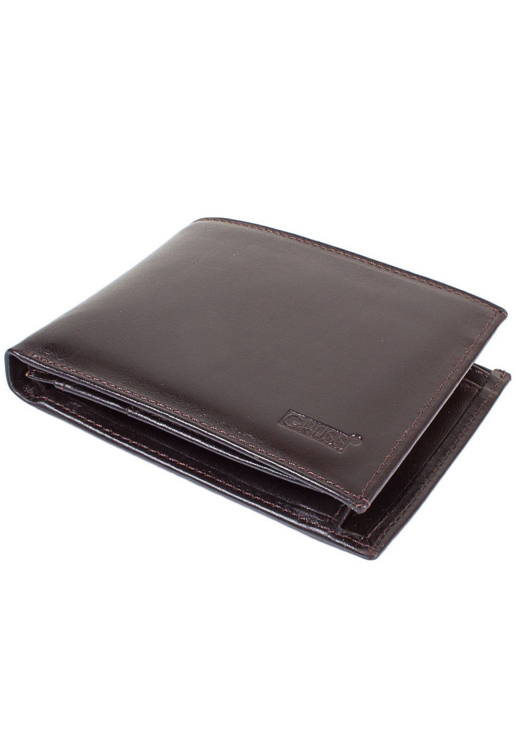 Кожаное портмоне мужское 12х9,5х2,5 см Grass (206672628)