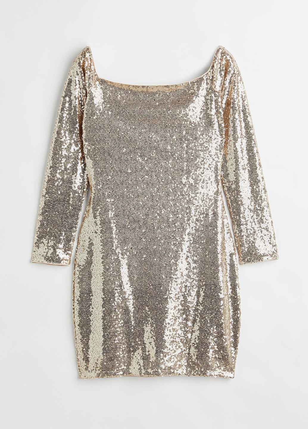 Золотий кежуал сукня силуетна H&M однотонна