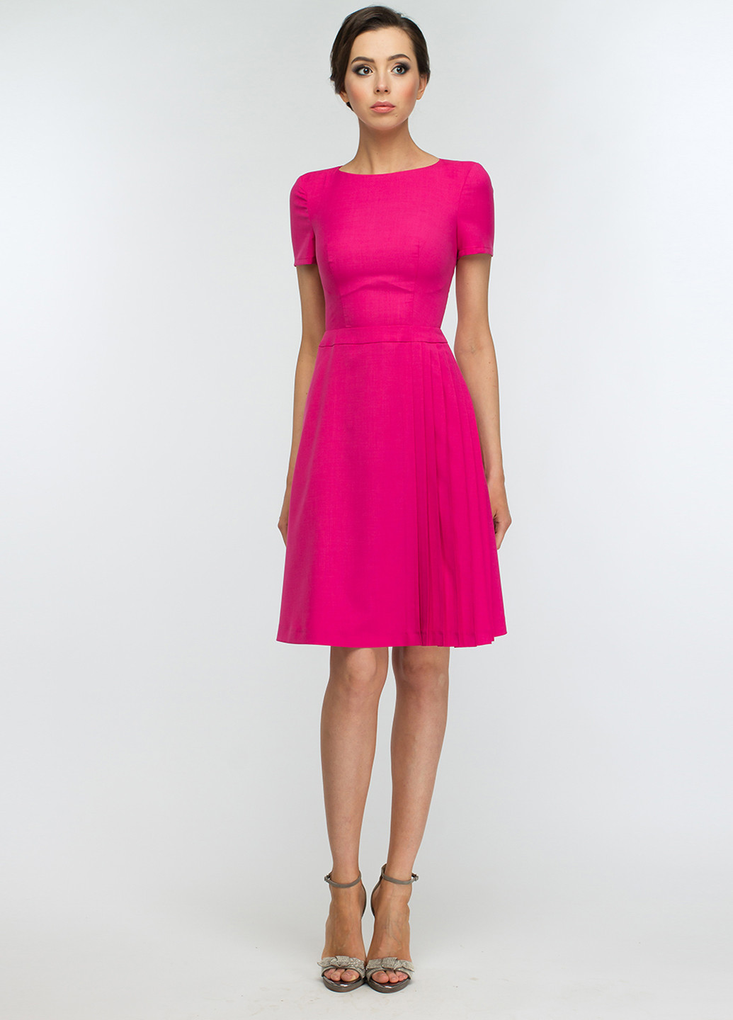 Розовое кэжуал платье BGL