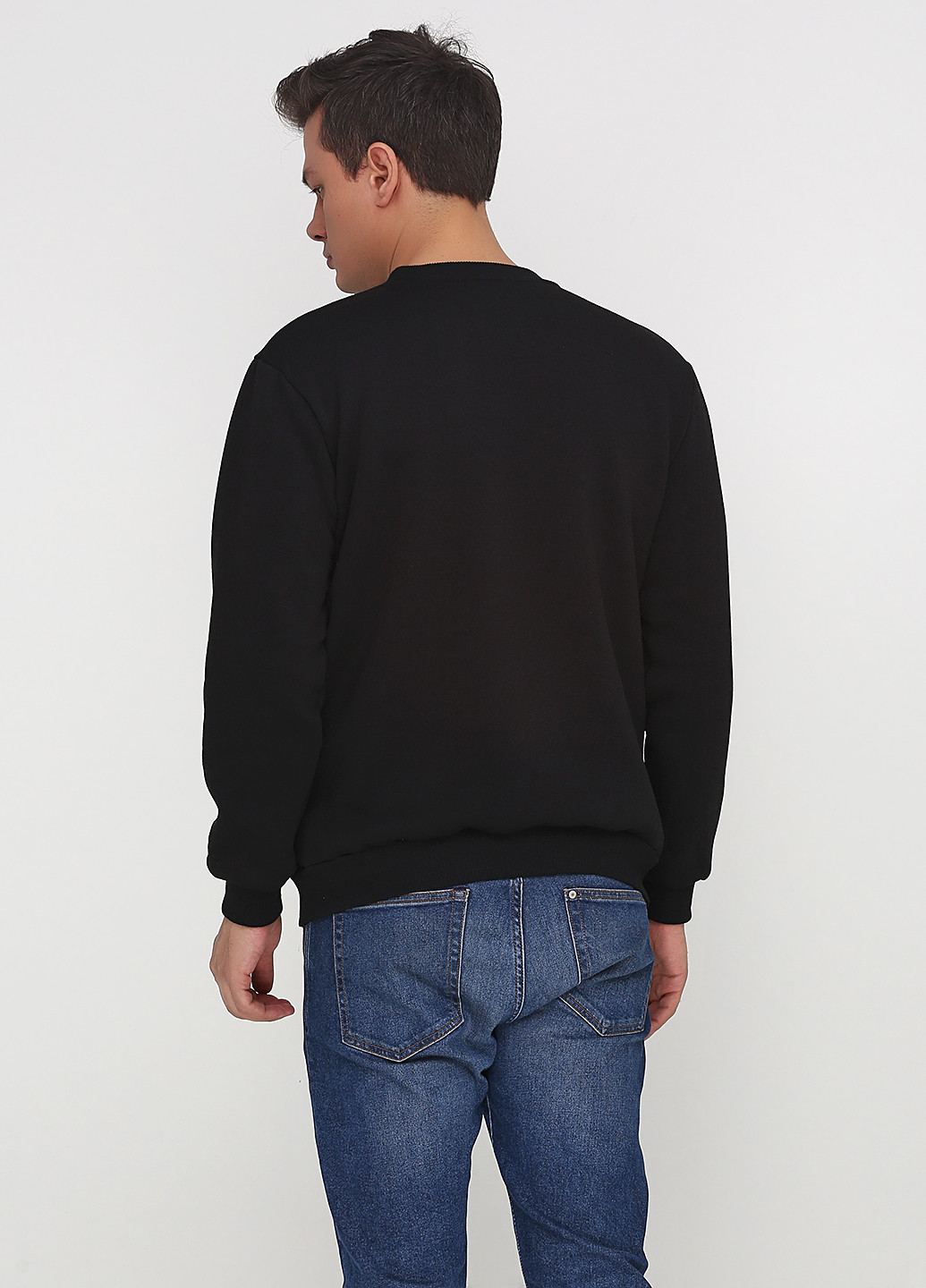 Чорний світшот Shik однотонний (100711665)