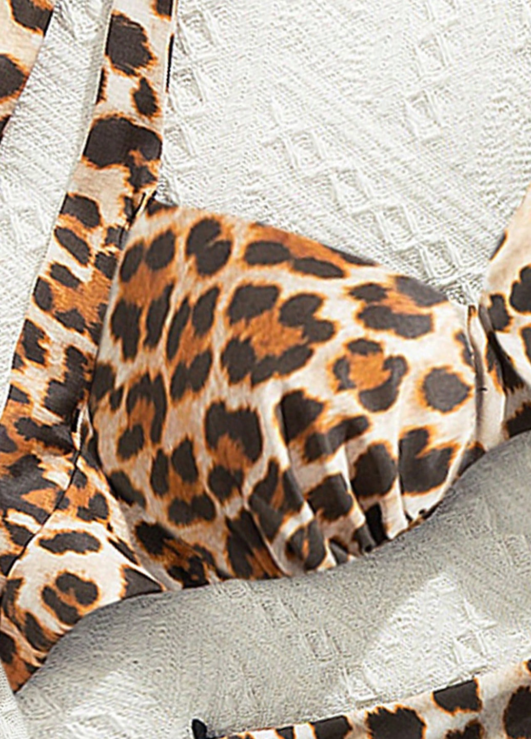 Комбінований літній купальник (ліф, трусики) балконет, роздільний SHEIN