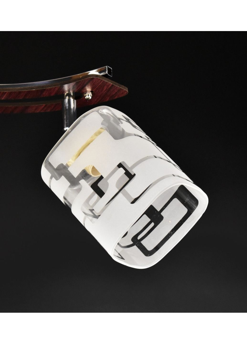 Люстра потолочная на 3 лампочки 6032/3-ch Хром 29х12х65 см. Sunnysky (253627820)