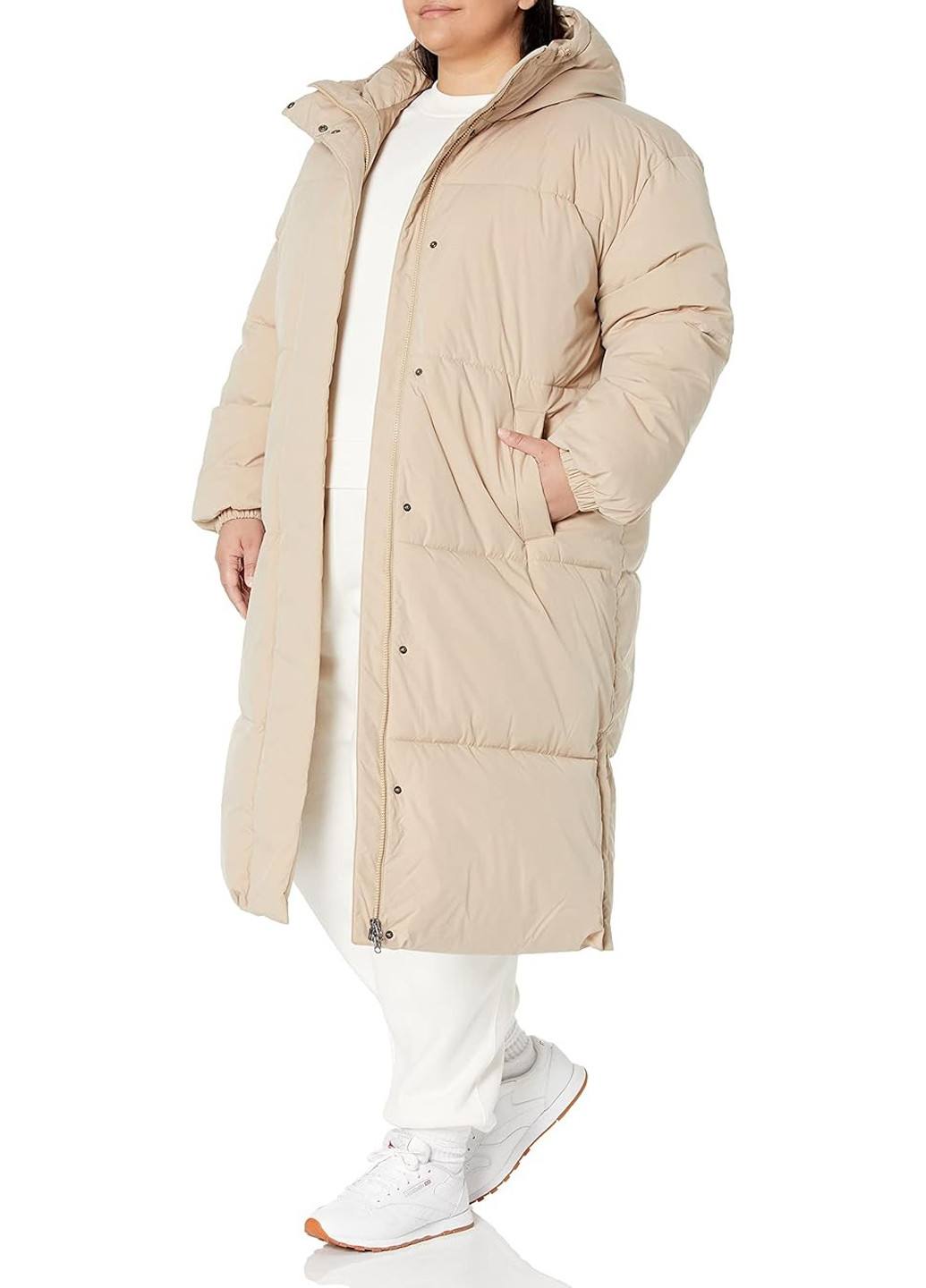 Кремовая зимняя куртка Amazon Essentials