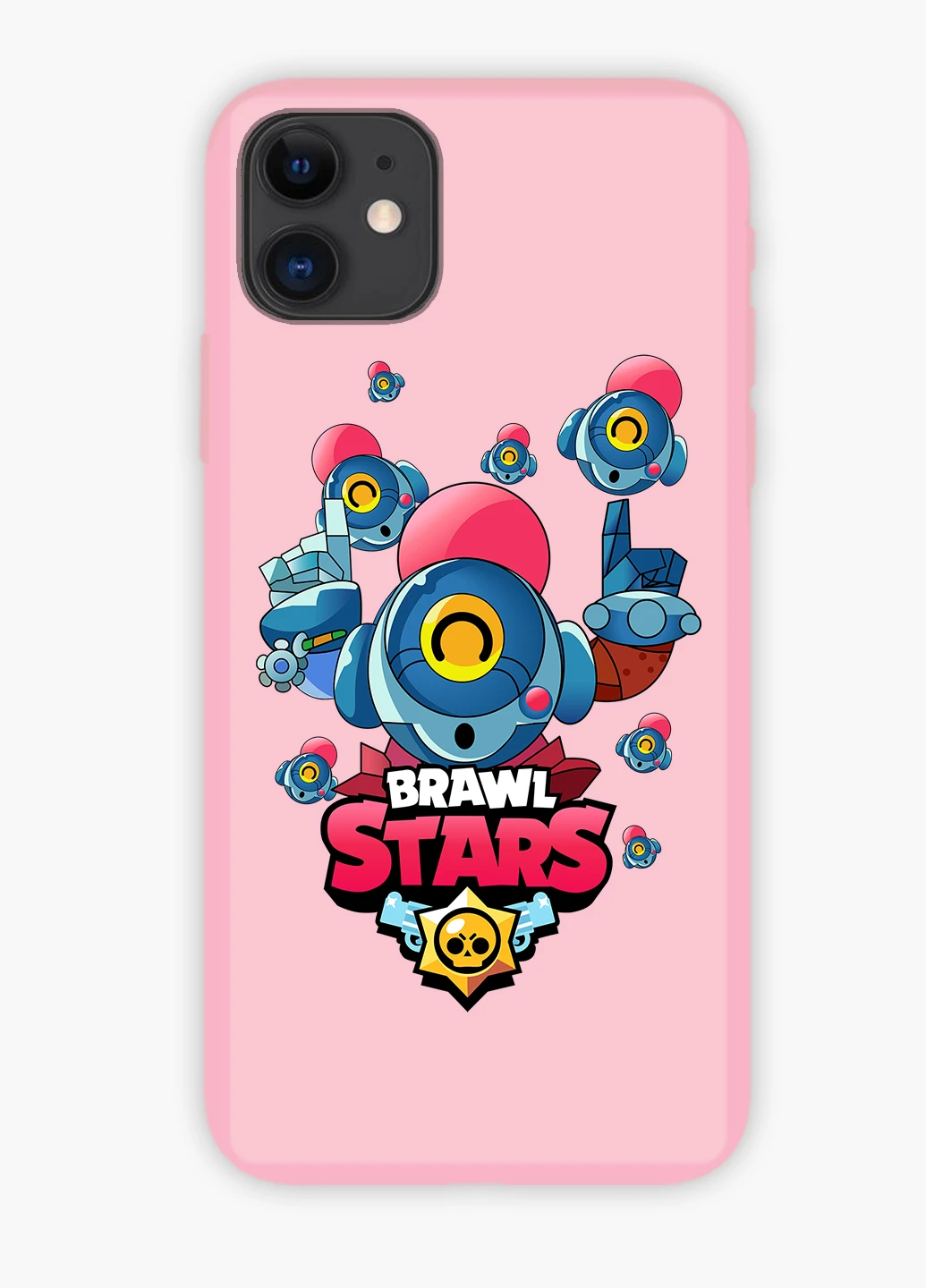Чехол силиконовый Apple Iphone 11 Pro Тик Бравл Старс (Tick Brawl Stars) (9231-1704) MobiPrint (219517371)