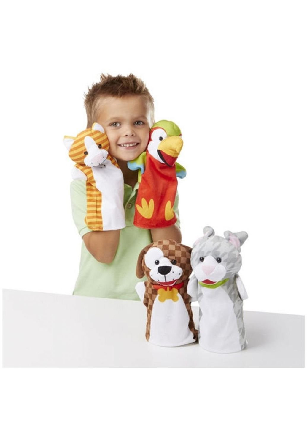 Набор для творчества Кукольный театр Домашние животные (MD19084) Melissa&Doug (254069082)