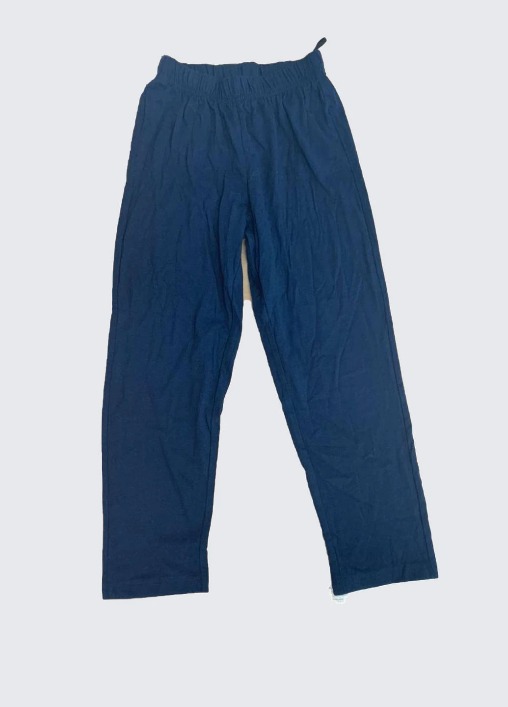 Синие кэжуал демисезонные брюки H&M