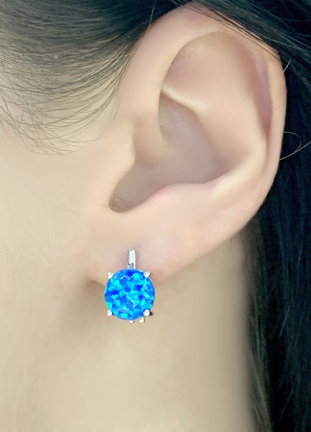 Серьги Silver Flame (191715693)