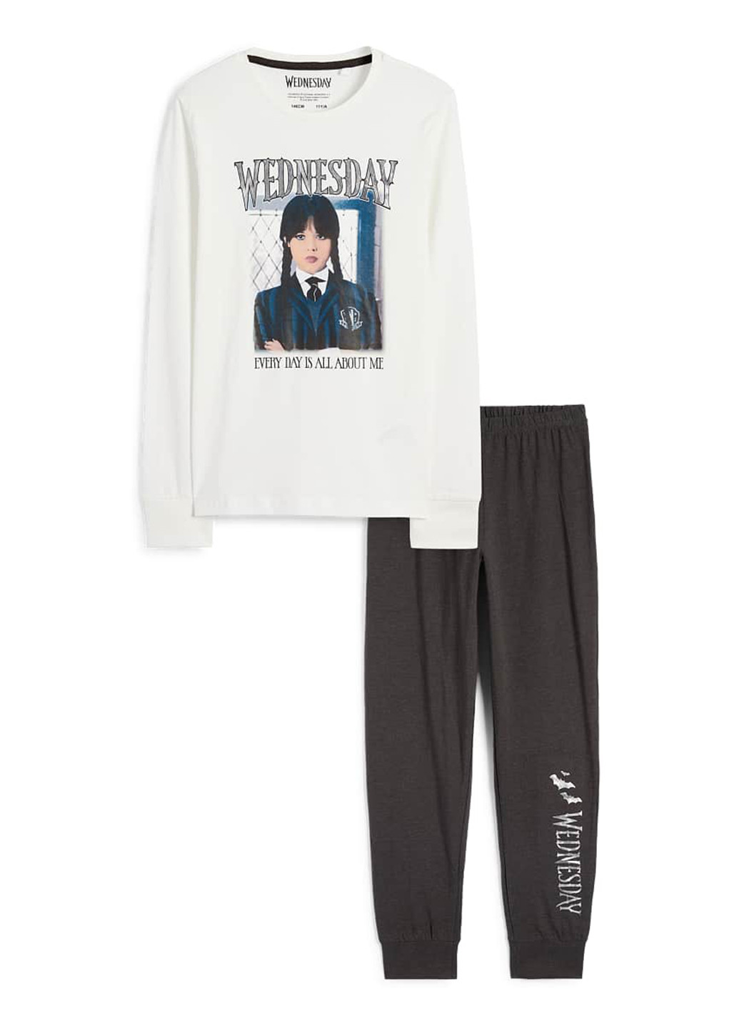 Комбінована всесезон піжама (лонгслів, штани) лонгслів + брюки C&A