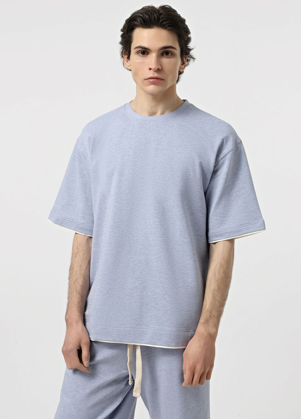 Світло-синя футболка Promin