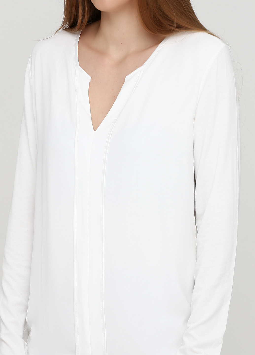Белая демисезонная блуза Comma, by s.Oliver