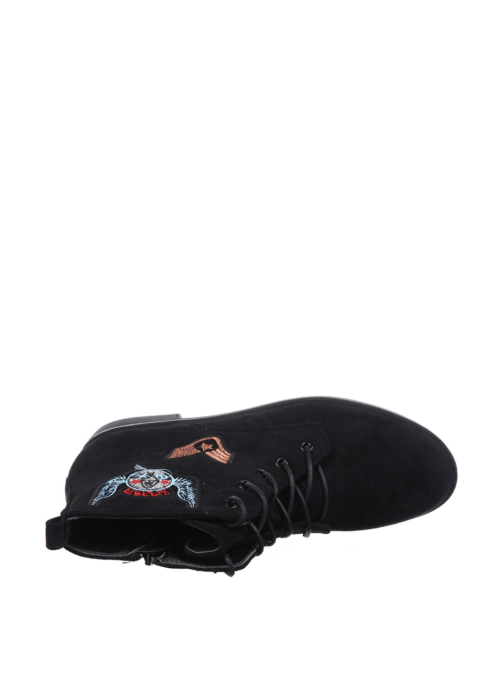 Осенние ботинки дезерты Horoso с вышивкой из искусственной замши