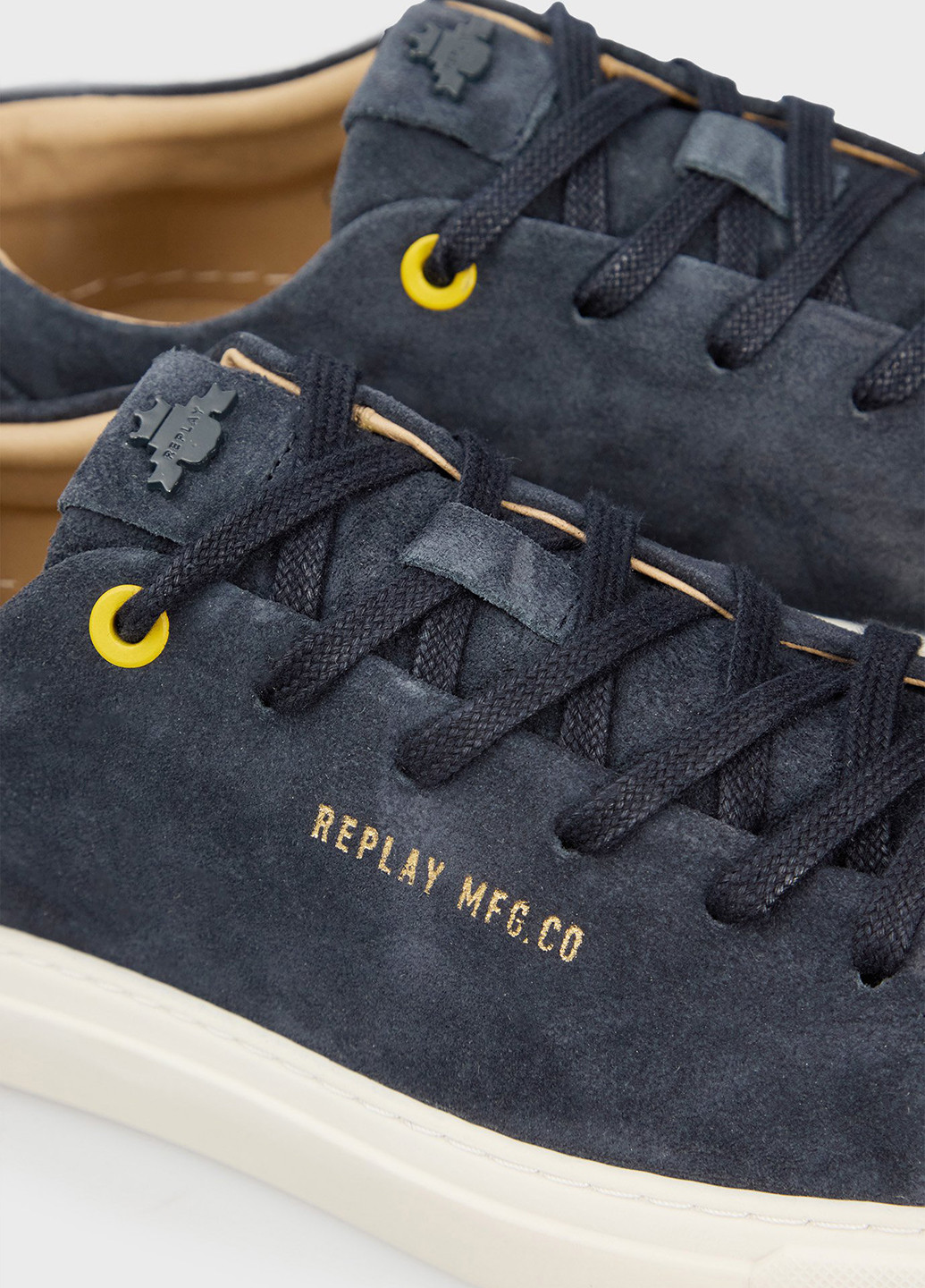 Серо-синие кеды Replay