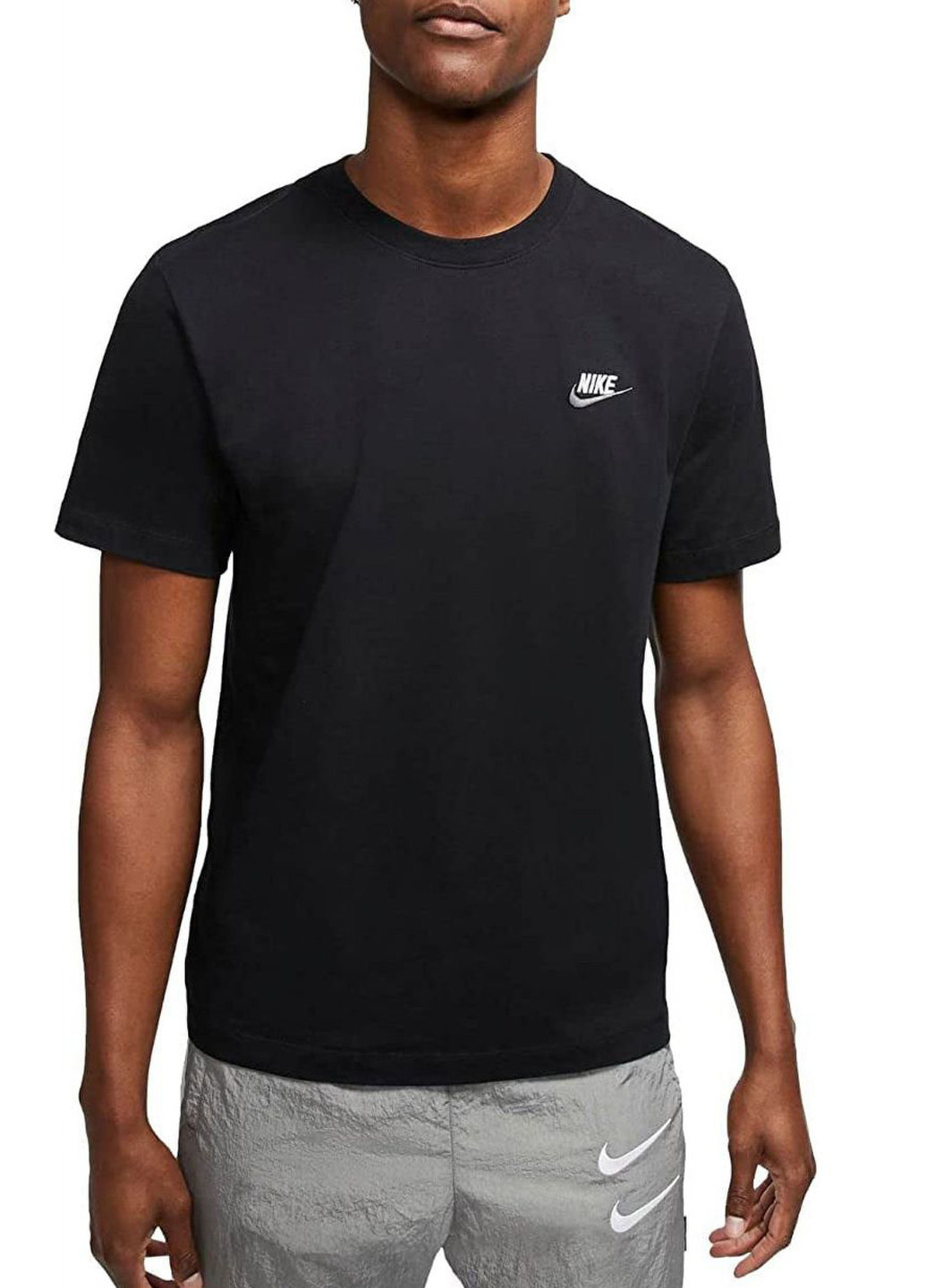 Черная футболка ar4997-014_2024 Nike M NSW CLUB TEE