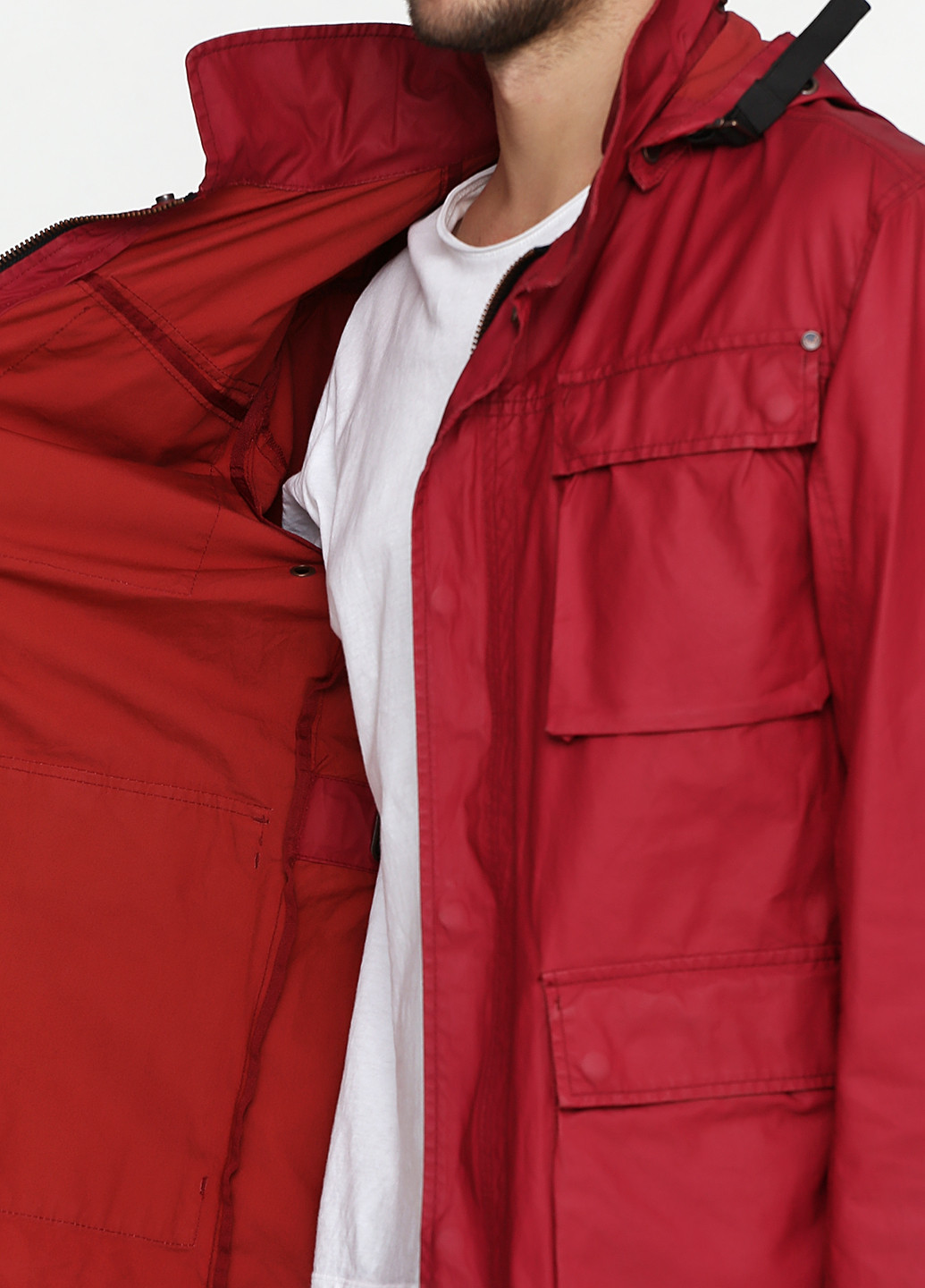 Красная демисезонная куртка Nagano