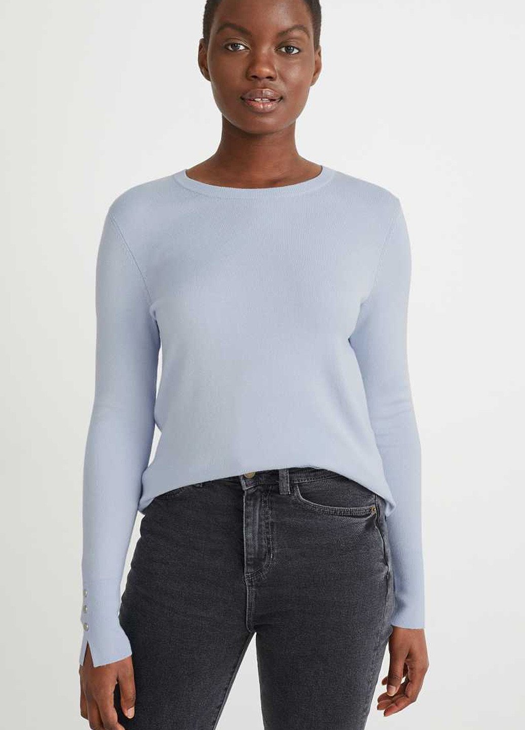 Світло-блакитний демісезонний джемпер джемпер C&A