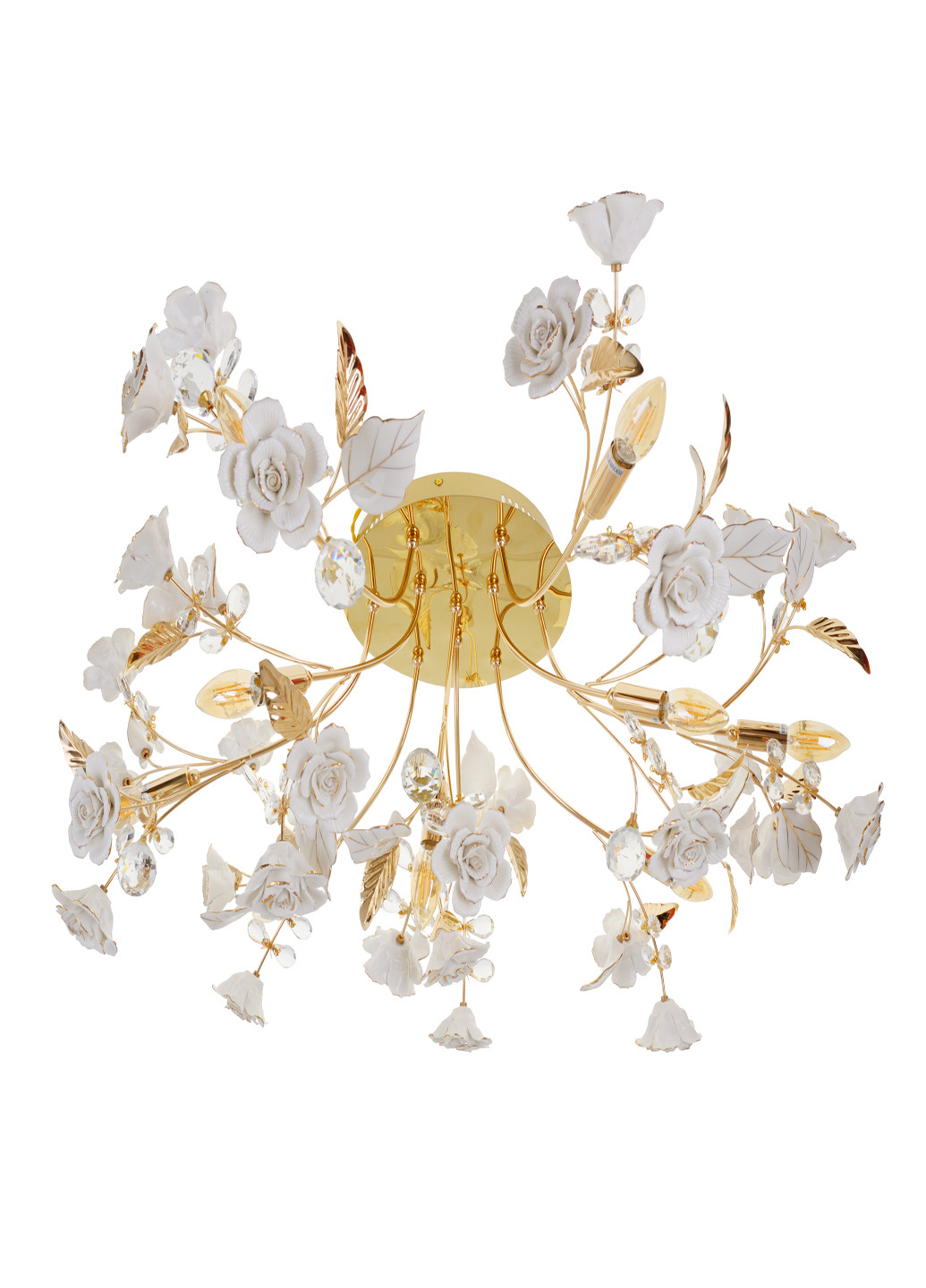 Люстра флористика BKL-529C/10 E14 GD Brille (246625869)