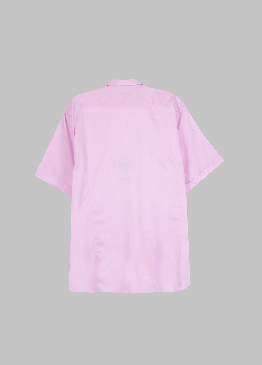 Розовая кэжуал рубашка однотонная Romano Botta