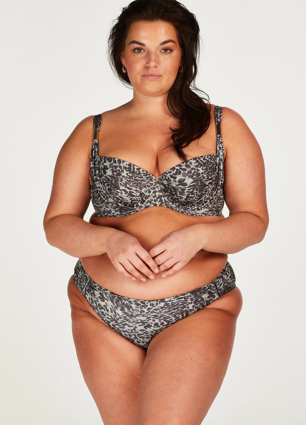 Цветные купальные трусики-плавки леопардовый Hunkemoller