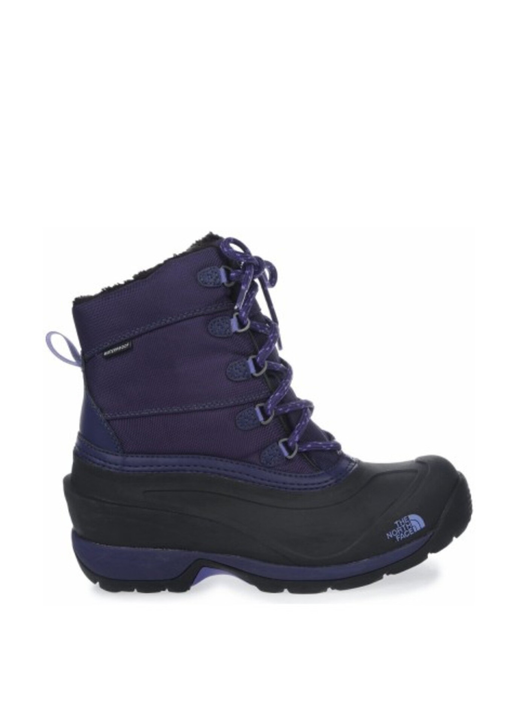 Зимние ботинки хайкеры The North Face без декора тканевые