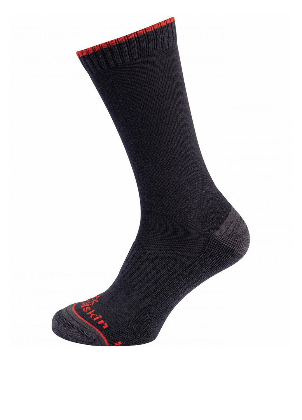 Тёмно-серые носки Jack Wolfskin надписи (299962018)