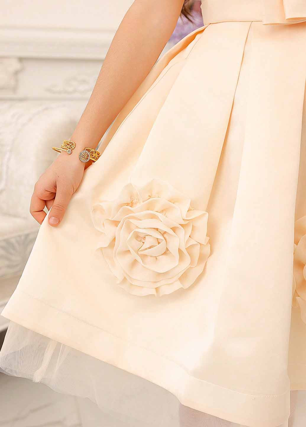 Кремовое платье SHEIN (367194485)