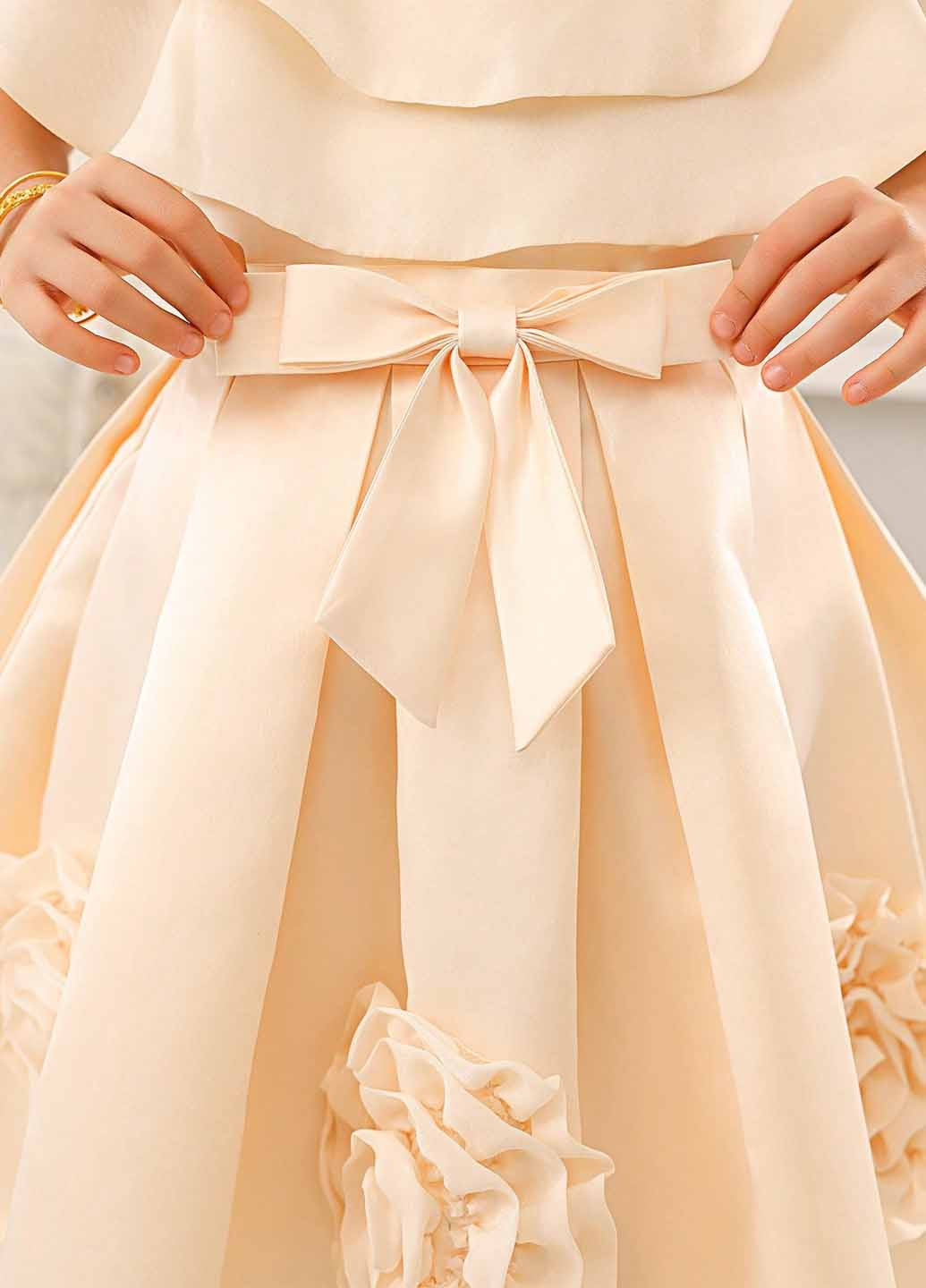 Кремовое платье SHEIN (367194485)