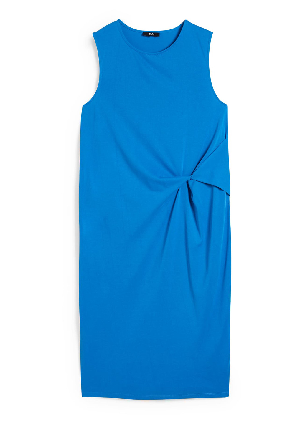Синее кэжуал платье C&A однотонное