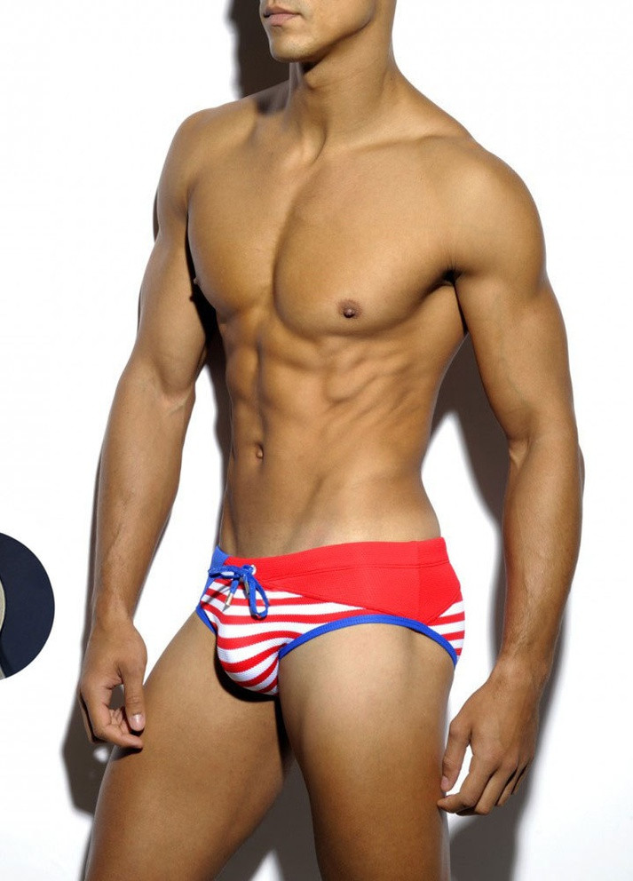 Мужские красные пляжные мужские плавки UXH