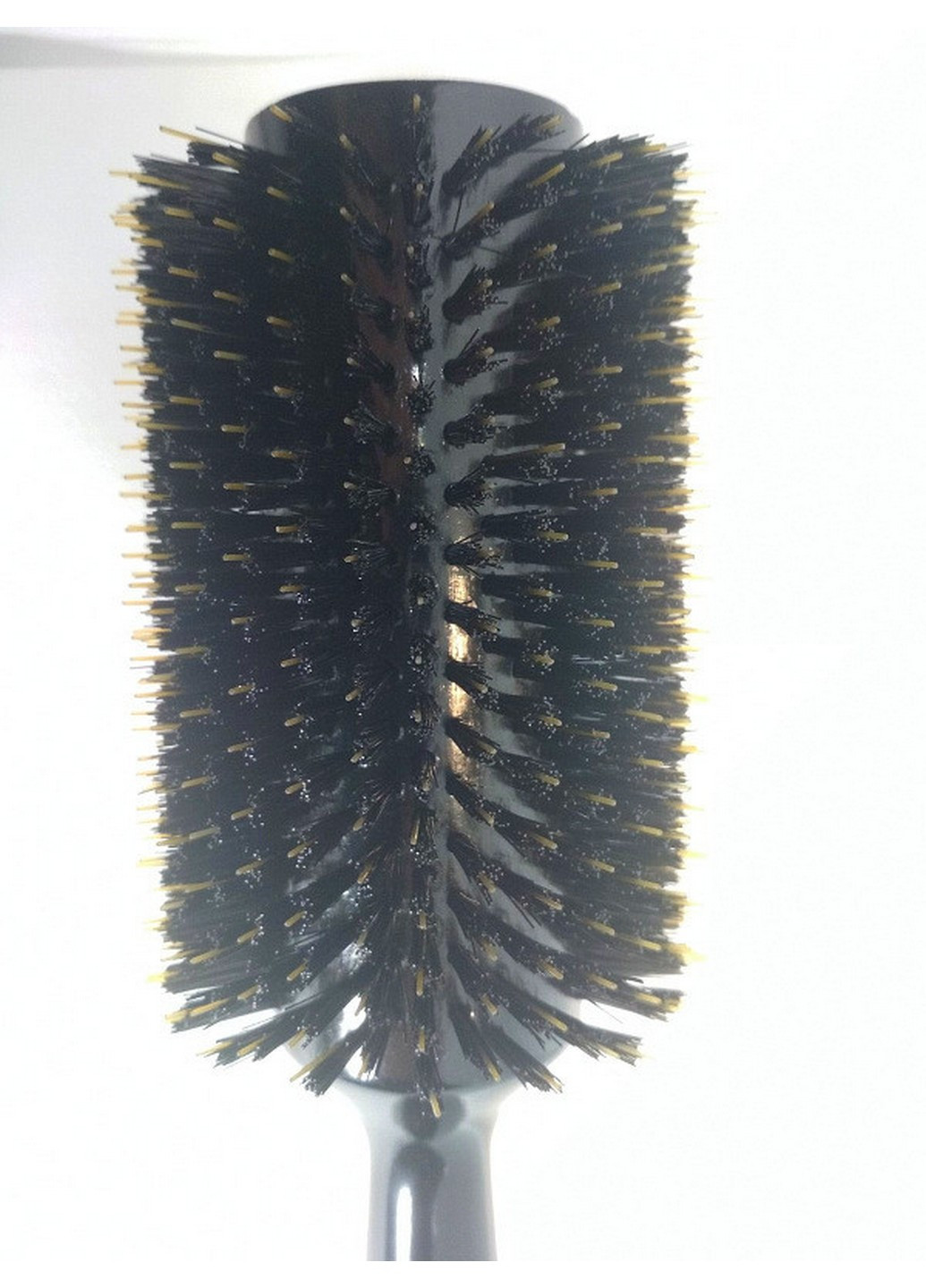 Дерев'яна щітка-брашинг для волосся кругла в коробці 43Ф Salon (254844066)