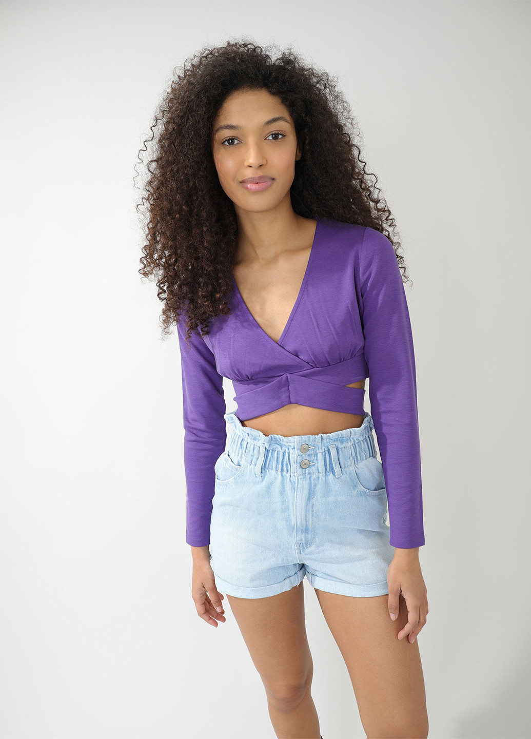 Фиолетовая блуза Pimkie