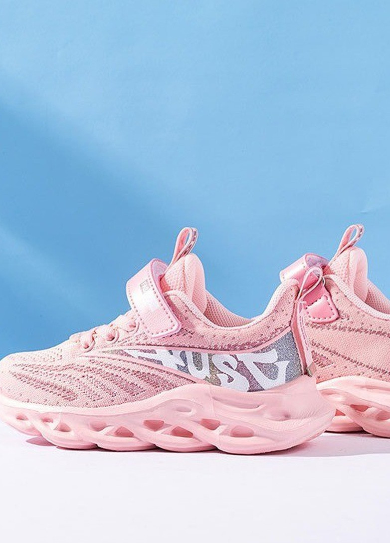 Розовые демисезонные кроссовки для девочки fast Hobibear 57661