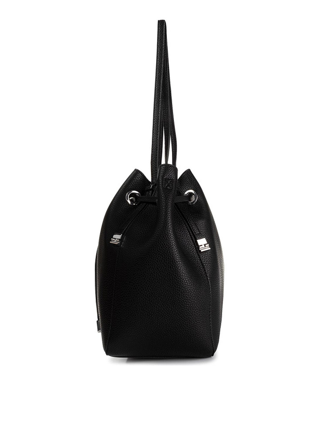 Сумка з ремінцем Jenny Fairy Jenny Fairy RC16742 сумка-мешок однотонная чёрная кэжуал