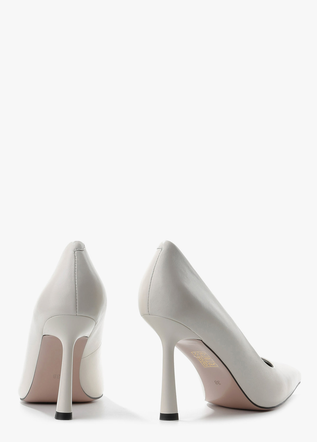 Le'BERDES Туфли лодочки молочный з натуральная кожа, украина — демисезон (322088030)