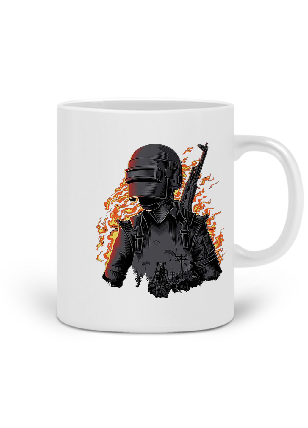 Кружка Пубг Пабг (Pubg) 330 мл горнятко керамічне (20259-1183) MobiPrint (219777181)