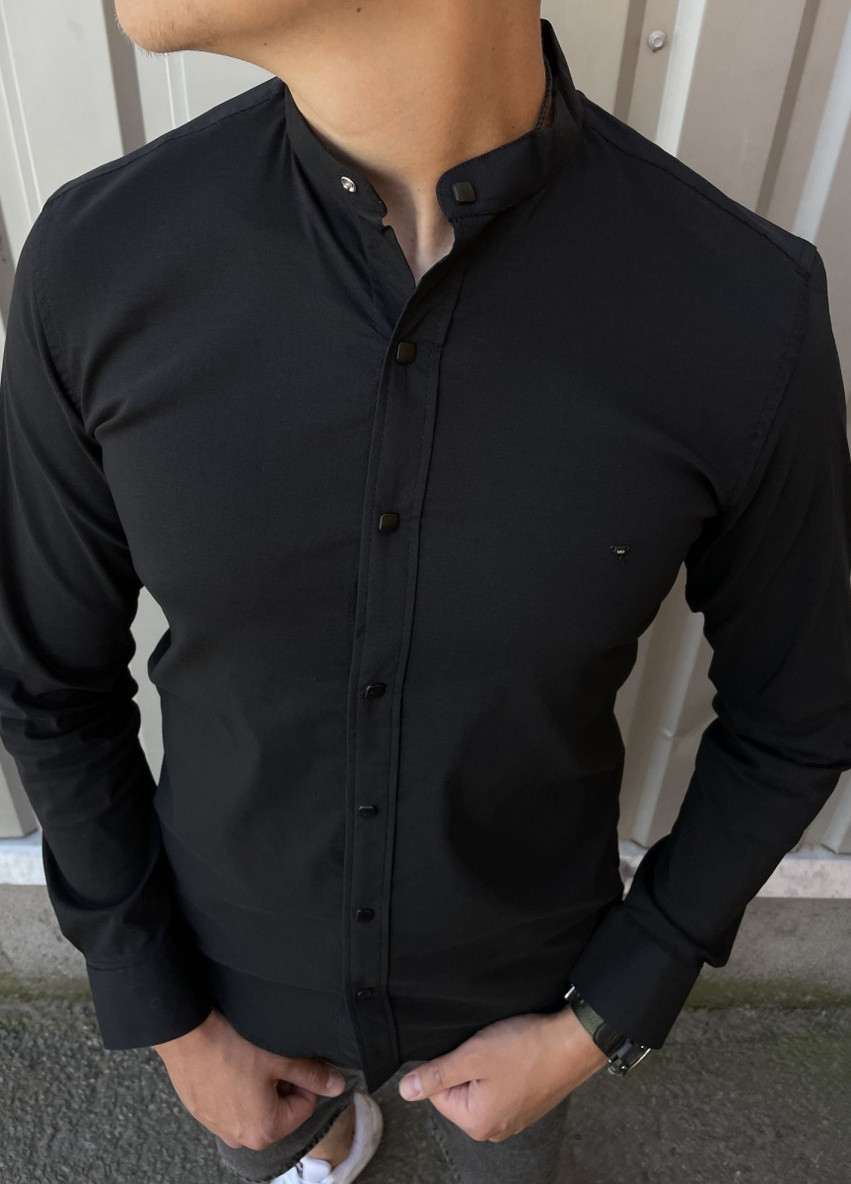 Сорочка з стійкою Noseda 7441 bl (253946745)