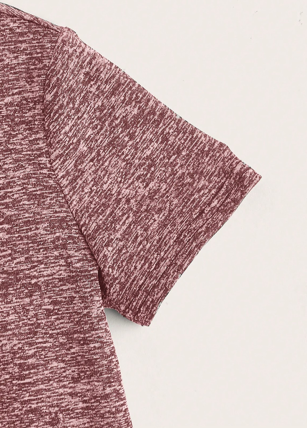 Комбинированная летняя футболка (2 шт.) SHEIN