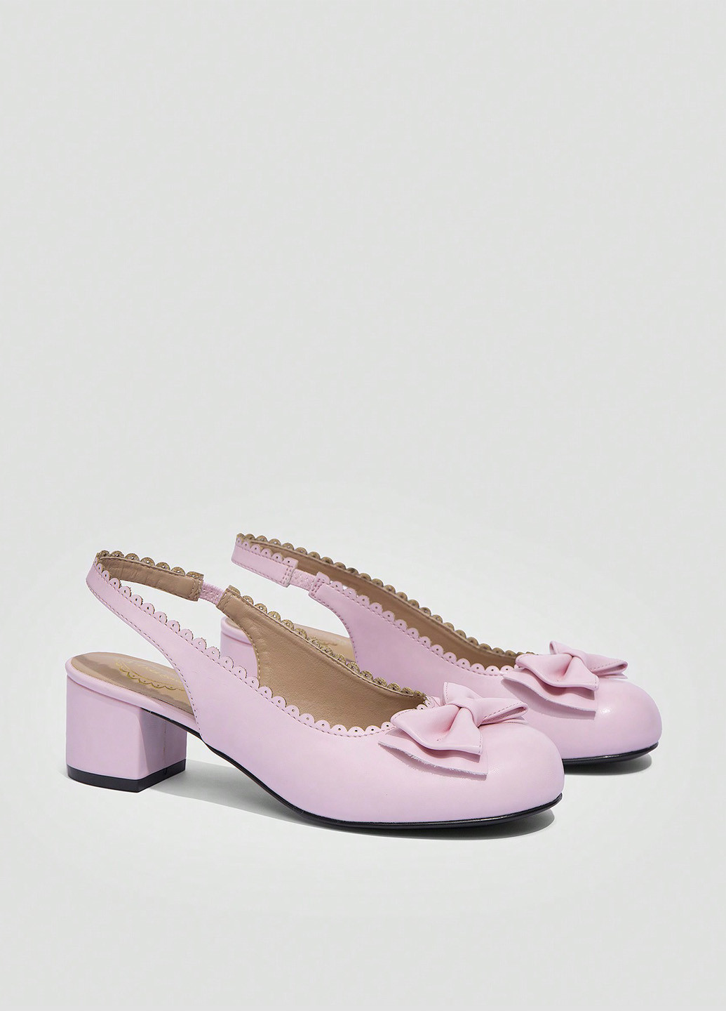 SHEIN Туфли слингбеки розовый з искусственная кожа, китай — демисезон (342063537)