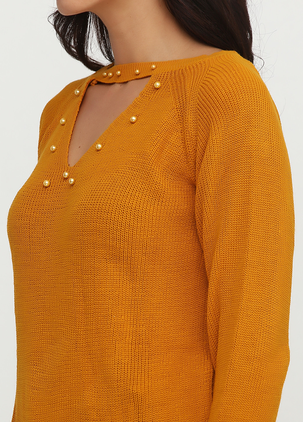 Жовтий демісезонний пуловер пуловер Babylon