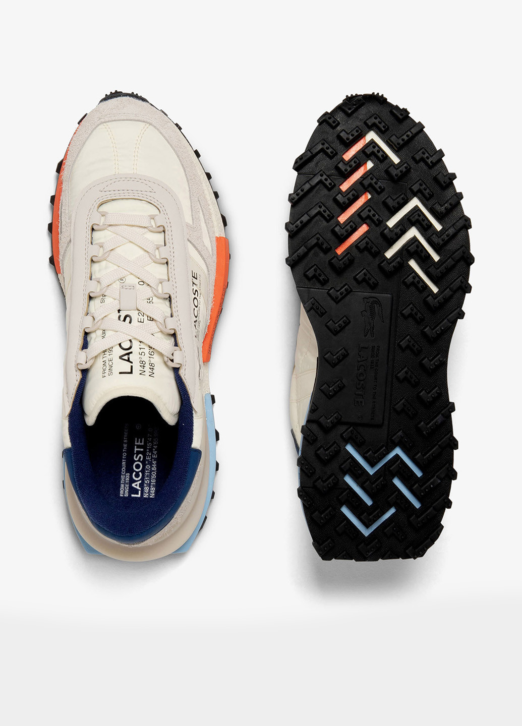 Світло-бежеві Осінні кросівки Lacoste ELITE ACTIVE