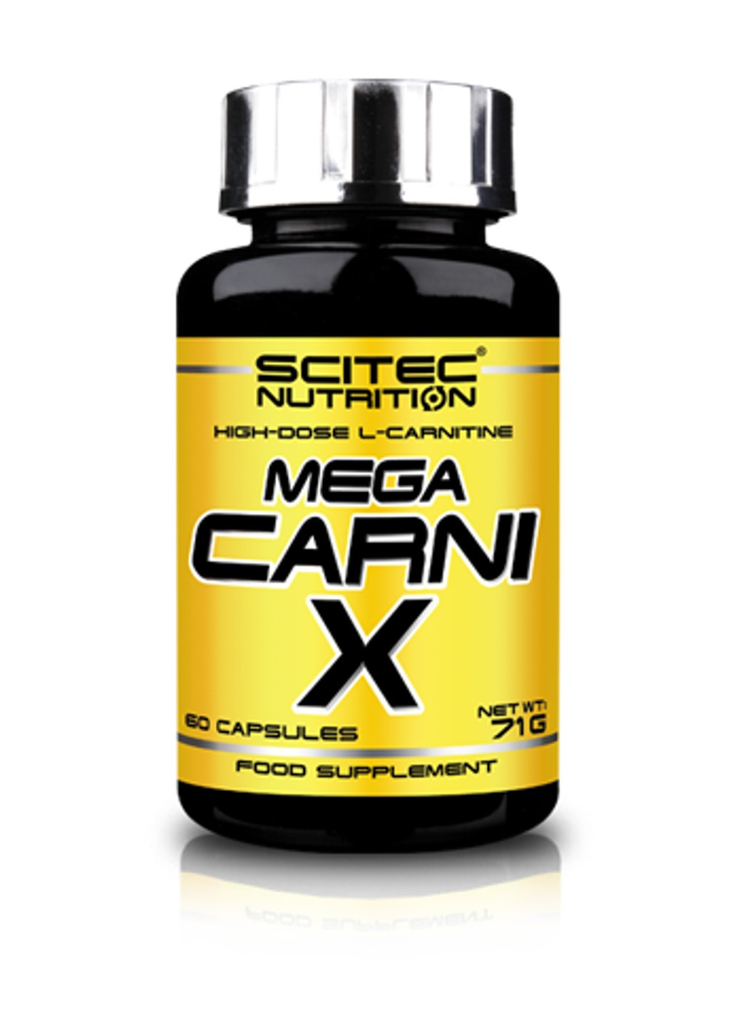 Л-карнитин Mega Carni X (60 капс) скайтек Scitec Nutrition (255362687)