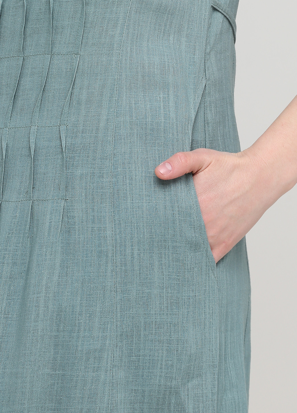Сіро-голубий кежуал сукня кльош Ruta-S однотонна