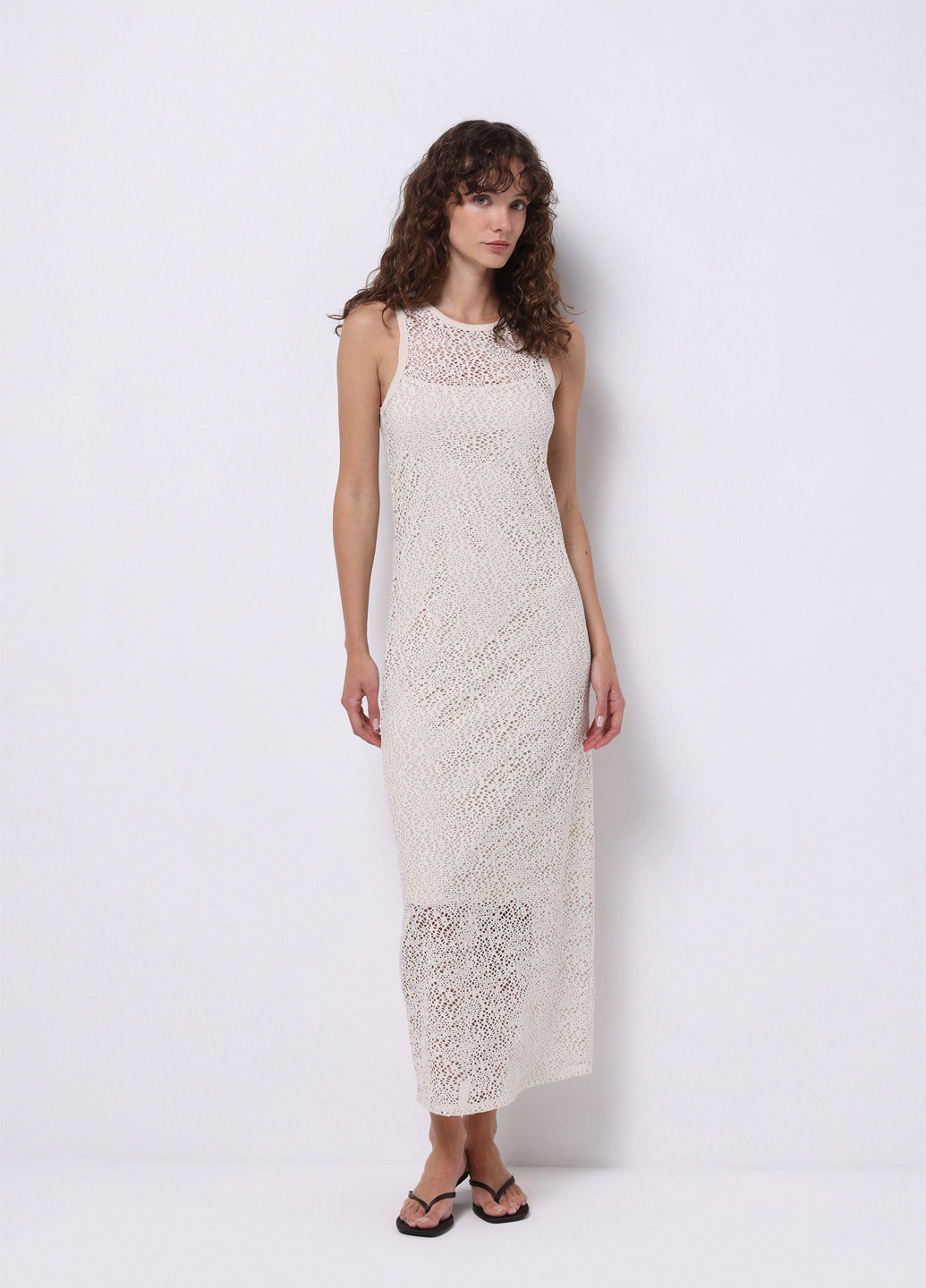 Світло-бежева кежуал сукня Colin's однотонна