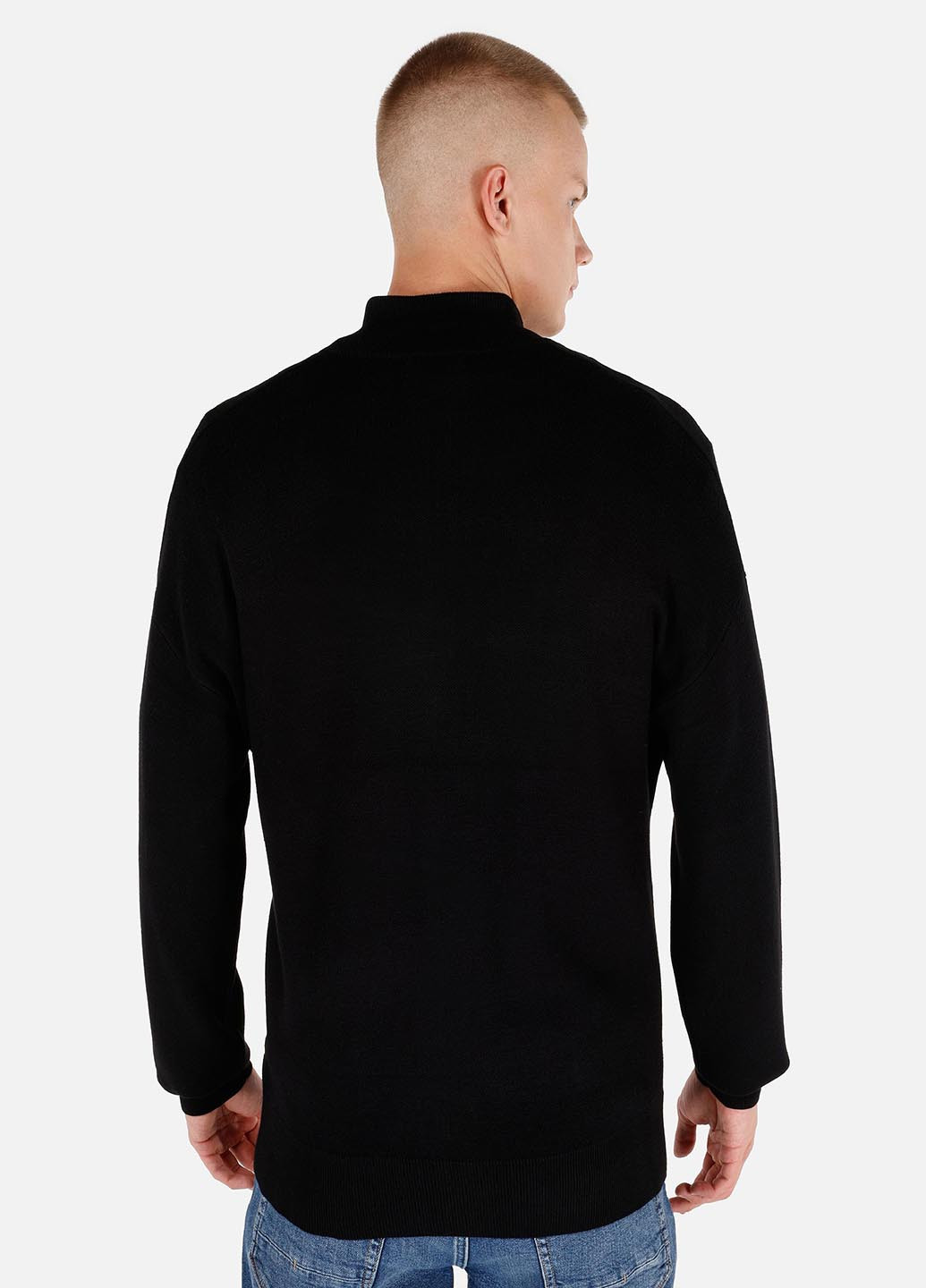 Черный демисезонный кардиган Colin's